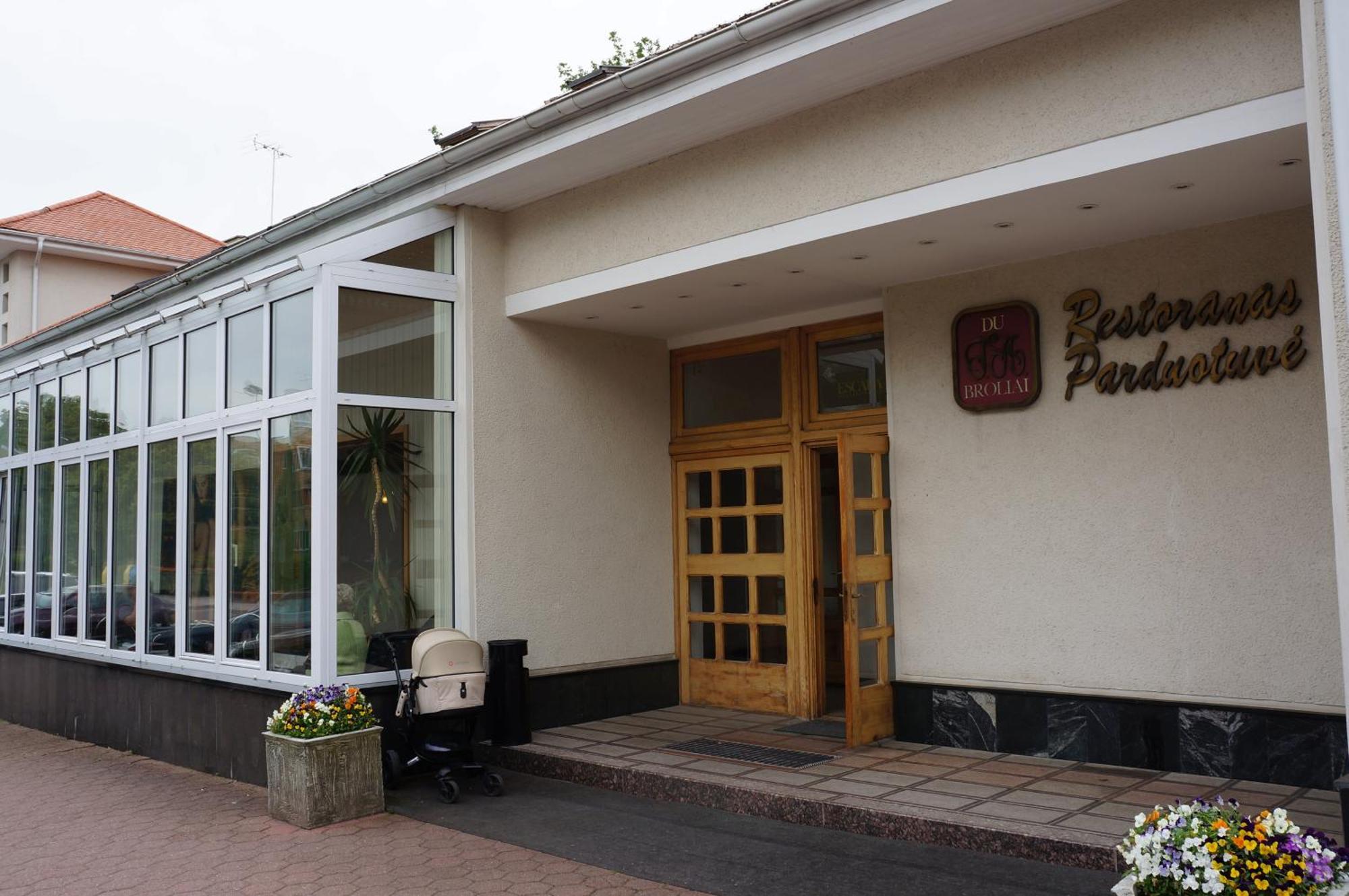 Du Broliai Hotel Palanga Esterno foto